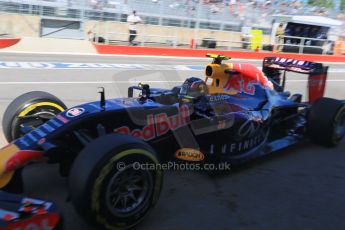 World © Octane Photographic Ltd. Infiniti Red Bull Racing RB11 – Daniil Kvyat. Saturday 6th June 2015, F1 Canadian GP Practice 3 pitlane, Circuit Gilles Villeneuve, Montreal, Canada. Digital Ref: 1295CB7D0891