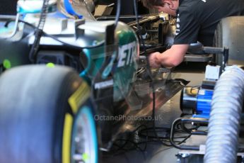 World © Octane Photographic Ltd. Mercedes AMG Petronas F1 W06 Hybrid – Lewis Hamilton. Saturday 6th June 2015, F1 Canadian GP Practice 3 pitlane, Circuit Gilles Villeneuve, Montreal, Canada. Digital Ref: 1295LB1D0881