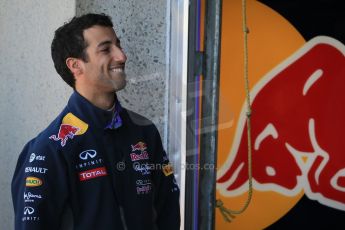 World © Octane Photographic Ltd. Infiniti Red Bull Racing RB11 – Daniel Ricciardo. Saturday 6th June 2015, F1 Canadian GP Practice 3 pitlane, Circuit Gilles Villeneuve, Montreal, Canada. Digital Ref: 1295LB1D0896