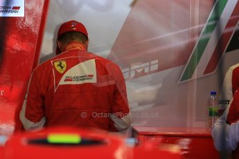 World © Octane Photographic Ltd. Scuderia Ferrari SF15-T– Kimi Raikkonen. Saturday 6th June 2015, F1 Canadian GP Practice 3 pitlane, Circuit Gilles Villeneuve, Montreal, Canada. Digital Ref: 1295LB1D0991