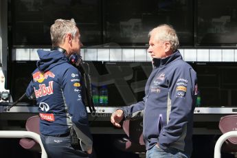 World © Octane Photographic Ltd. Infiniti Red Bull Racing – Helmut Marko. Saturday 6th June 2015, F1 Canadian GP Practice 3 pitlane, Circuit Gilles Villeneuve, Montreal, Canada. Digital Ref: 1295LB1D1082