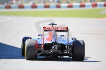 World © Octane Photographic Ltd. Scuderia Toro Rosso STR10 – Carlos Sainz Jnr. Saturday 6th June 2015, F1 Canadian GP Practice 3 pitlane, Circuit Gilles Villeneuve, Montreal, Canada. Digital Ref: 1295LB1D1181