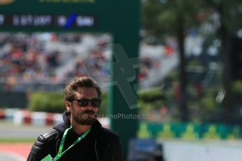 World © Octane Photographic Ltd. Scott Disick (partner of Kourtney Kardashian). Saturday 6th June 2015, F1 Practice 3 pitlane, Circuit Gilles Villeneuve, Montreal, Canada. Digital Ref: 1295CB7D0968