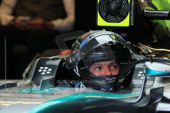 World © Octane Photographic Ltd. Mercedes AMG Petronas F1 W06 Hybrid – Nico Rosberg. Saturday 6th June 2015, F1 Practice 3 pitlane, Circuit Gilles Villeneuve, Montreal, Canada. Digital Ref: 1295LB1D1707