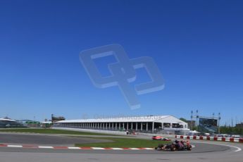 World © Octane Photographic Ltd. Scuderia Toro Rosso STR10 – Max Verstappen and Manor Marussia F1 Team MR03B – Roberto Merhi. Saturday 6th June 2015, F1 Canadian GP Qualifying, Circuit Gilles Villeneuve, Montreal, Canada. Digital Ref: 1296CB7D0975