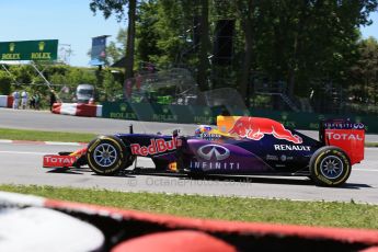 World © Octane Photographic Ltd. Infiniti Red Bull Racing RB11 – Daniel Ricciardo. Saturday 6th June 2015, F1 Canadian GP Qualifying, Circuit Gilles Villeneuve, Montreal, Canada. Digital Ref: 1296LB1D1728