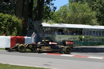 World © Octane Photographic Ltd. Lotus F1 Team E23 Hybrid – Pastor Maldonado. Saturday 6th June 2015, F1 Canadian GP Qualifying, Circuit Gilles Villeneuve, Montreal, Canada. Digital Ref: 1296LB1D2192