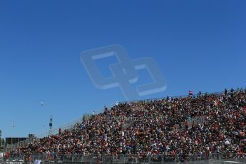 World © Octane Photographic Ltd. Full grandstands. Saturday 6th June 2015, F1 Canadian GP Qualifying, Circuit Gilles Villeneuve, Montreal, Canada. Digital Ref: 1296LB1D2242