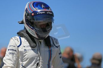 World © Octane Photographic Ltd. Williams Martini Racing FW37 – Valtteri Bottas. Saturday 6th June 2015, F1 Canadian GP Qualifying Parc Ferme, Circuit Gilles Villeneuve, Montreal, Canada. Digital Ref: 1296LB1D2649