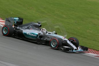 World © Octane Photographic Ltd. Mercedes AMG Petronas F1 W06 Hybrid – Lewis Hamilton. Sunday 7th June 2015, F1 Canadian GP Race, Circuit Gilles Villeneuve, Montreal, Canada. Digital Ref: 1299LB1D3747