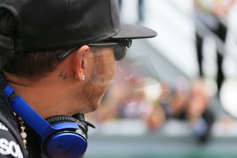 World © Octane Photographic Ltd. Mercedes AMG Petronas F1 W06 Hybrid – Lewis Hamilton. Sunday 7th June 2015, F1 Canadian GP Drivers' parade, Circuit Gilles Villeneuve, Montreal, Canada. Digital Ref: 1298LB1D3152