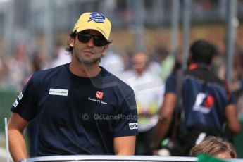 World © Octane Photographic Ltd. Sauber F1 Team C34-Ferrari – Felipe Nasr. Sunday 7th June 2015, F1 Canadian GP Drivers' parade, Circuit Gilles Villeneuve, Montreal, Canada. Digital Ref: 1298LB1D3223