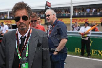 World © Octane Photographic Ltd. Al Pacino. Sunday 7th June 2015, F1 Canadian GP Race grid, Circuit Gilles Villeneuve, Montreal, Canada. Digital Ref: 1298LB1D3509
