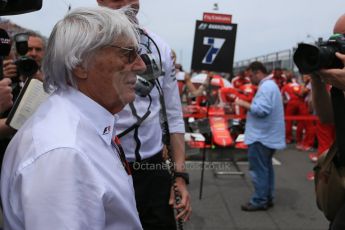 World © Octane Photographic Ltd. Bernie Ecclestone. Sunday 7th June 2015, F1 Canadian GP Race grid, Circuit Gilles Villeneuve, Montreal, Canada. Digital Ref: 1298LB1D3548