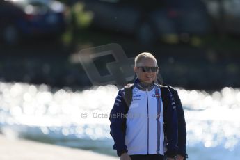 World © Octane Photographic Ltd. Williams Martini Racing FW37 – Valtteri Bottas. Saturday 6th June 2015, F1 Canadian GP Paddock, Circuit Gilles Villeneuve, Montreal, Canada. Digital Ref: 1294LB1D0591