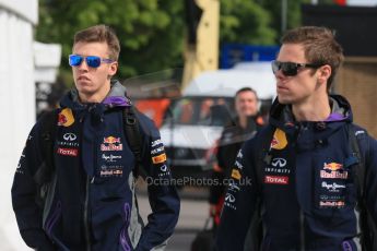 World © Octane Photographic Ltd. Infiniti Red Bull Racing RB11 – Daniil Kvyat. Sunday 7th June 2015, F1 Canadian GP Paddock, Circuit Gilles Villeneuve, Montreal, Canada. Digital Ref: 1297LB1D2797