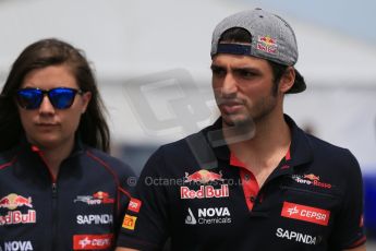 World © Octane Photographic Ltd. Scuderia Toro Rosso STR10 – Carlos Sainz Jnr. Sunday 7th June 2015, F1 Canadian GP Paddock, Circuit Gilles Villeneuve, Montreal, Canada. Digital Ref: 1297LB1D2971