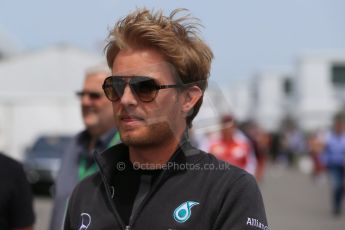 World © Octane Photographic Ltd. Mercedes AMG Petronas F1 W06 Hybrid – Nico Rosberg. Sunday 7th June 2015, F1 Paddock, Circuit Gilles Villeneuve, Montreal, Canada. Digital Ref: 1297LB1D3024