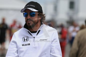 World © Octane Photographic Ltd. McLaren Honda MP4/30 – Fernando Alonso. Sunday 7th June 2015, F1 Canadian GP Paddock, Circuit Gilles Villeneuve, Montreal, Canada. Digital Ref: 1297LB1D3036
