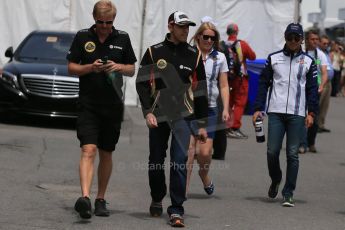 World © Octane Photographic Ltd. Lotus F1 Team E23 Hybrid – Pastor Maldonado. Sunday 7th June 2015, F1 Canadian GP Paddock, Circuit Gilles Villeneuve, Montreal, Canada. Digital Ref: 1297LB1D3045