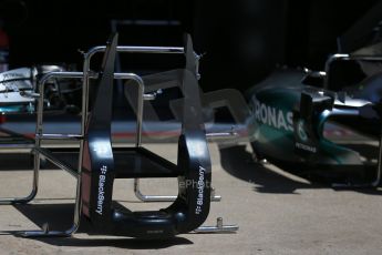 World © Octane Photographic Ltd. Thursday 4th June 2015, F1 Canadian GP pitlane setup, Circuit Gilles Villeneuve, Montreal, Canada. Mercedes AMG Petronas F1 W06 Hybrid cockpit surround. Digital Ref: 1290LB1D8840