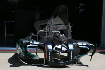 World © Octane Photographic Ltd. Thursday 4th June 2015, F1 Canadian GP pitlane setup, Circuit Gilles Villeneuve, Montreal, Canada. Mercedes AMG Petronas F1 W06 Hybrid bodywork. Digital Ref: 1290LB1D8843