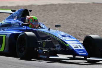 World © Octane Photographic Ltd. Saturday 18th April 2015, MSA Formula - Certified by the FIA - Powered by Ford EcoBoost Qualifying. Donington Park. Carlin - Lando Norris. Digital Ref: 1229LB1D1176