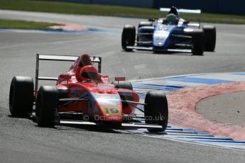 World © Octane Photographic Ltd. Saturday 18th April 2015, MSA Formula - Certified by the FIA - Powered by Ford EcoBoost Qualifying. Donington Park. TRS Arden - Sandy Mitchell and Double R Racing - Tarun Reddy. Digital Ref: 1229LB1D1182
