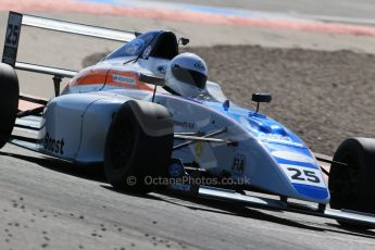 World © Octane Photographic Ltd. Saturday 18th April 2015, MSA Formula - Certified by the FIA - Powered by Ford EcoBoost Qualifying. Donington Park. Richardson Racing – Louise Richardson. Digital Ref: 1229LB1D1356