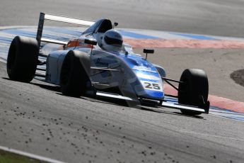 World © Octane Photographic Ltd. Saturday 18th April 2015, MSA Formula - Certified by the FIA - Powered by Ford EcoBoost Qualifying. Donington Park. Richardson Racing – Louise Richardson. Digital Ref: 1229LB1D1413