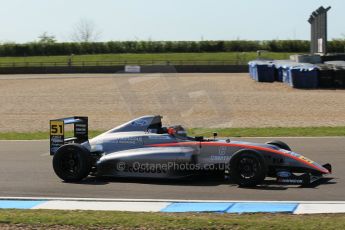 World © Octane Photographic Ltd. Saturday 18th April 2015, MSA Formula - Certified by the FIA - Powered by Ford EcoBoost Qualifying. Donington Park. JTR – Ameya Vaidyanatham. Digital Ref: 1229LW1L2350