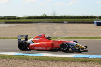 World © Octane Photographic Ltd. Saturday 18th April 2015, MSA Formula - Certified by the FIA - Powered by Ford EcoBoost Qualifying. Donington Park. TRS Arden - Ricky Collard. Digital Ref: 1229LW1L2449