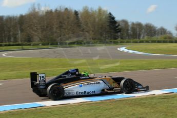 World © Octane Photographic Ltd. Saturday 18th April 2015, MSA Formula - Certified by the FIA - Powered by Ford EcoBoost Qualifying. Donington Park. JTR - James Pull. Digital Ref: 1229LW1L2572