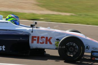 World © Octane Photographic Ltd. Saturday 18th April 2015, MSA Formula - Certified by the FIA - Powered by Ford EcoBoost Qualifying. Donington Park. SWB Motorsport - Rafael Martins. Digital Ref: 1229LW1L2642