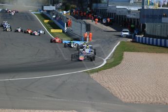 World © Octane Photographic Ltd. Saturday 18th April 2015, MSA Formula - Certified by the FIA - Powered by Ford EcoBoost Race 1. Donington Park. Fortec - Daniel Ticktum. Digital Ref: 1230LB1D1521