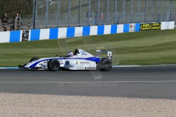 World © Octane Photographic Ltd. Saturday 18th April 2015, MSA Formula - Certified by the FIA - Powered by Ford EcoBoost Race 1. Donington Park. MBM – Jack Barlow. Digital Ref: 1230LB1D1572