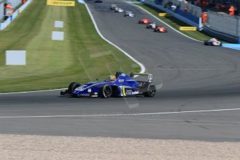 World © Octane Photographic Ltd. Saturday 18th April 2015, MSA Formula - Certified by the FIA - Powered by Ford EcoBoost Race 1. Donington Park. Carlin - Lando Norris. Digital Ref: 1230LB1D1606
