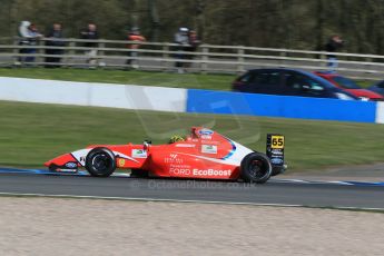 World © Octane Photographic Ltd. Saturday 18th April 2015, MSA Formula - Certified by the FIA - Powered by Ford EcoBoost Race 1. Donington Park. TRS Arden - Enaam Ahmed. Digital Ref: 1230LB1D1705