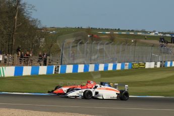 World © Octane Photographic Ltd. Saturday 18th April 2015, MSA Formula - Certified by the FIA - Powered by Ford EcoBoost Race 1. Donington Park. Richardson Racing – Louise Richardson. Digital Ref: 1230LW1L2825
