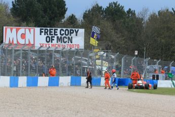 World © Octane Photographic Ltd. Sunday 19th April 2015, MSA Formula - Certified by the FIA - Powered by Ford EcoBoost Race 2. Donington Park. TRS Arden - Sandy Mitchell. Digital Ref: 1231LB1D1886