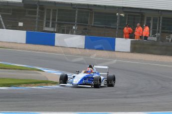 World © Octane Photographic Ltd. Sunday 19th April 2015, MSA Formula - Certified by the FIA - Powered by Ford EcoBoost Race 2. Donington Park. Double R Racing - Matheus Leist. Digital Ref: 1231LB1D1894