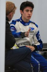 World © Octane Photographic Ltd. Sunday 19th April 2015, MSA Formula - Certified by the FIA - Powered by Ford EcoBoost Race 2. Donington Park. Double R Racing – Gustavo Myasava. Digital Ref: 1231LB1D2074