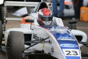 World © Octane Photographic Ltd. Sunday 19th April 2015, MSA Formula - Certified by the FIA - Powered by Ford EcoBoost Race 3. Donington Park. Richardson Racing – Ollie Pidgley. Digital Ref: 1232LB1D2082