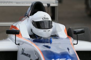 World © Octane Photographic Ltd. Sunday 19th April 2015, MSA Formula - Certified by the FIA - Powered by Ford EcoBoost Race 3. Donington Park. Richardson Racing – Louise Richardson. Digital Ref: 1232LB1D2097