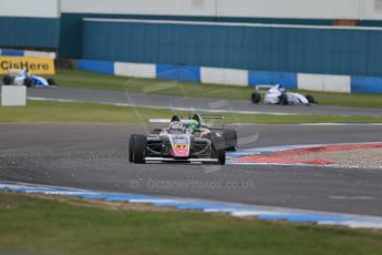 World © Octane Photographic Ltd. Sunday 19th April 2015, MSA Formula - Certified by the FIA - Powered by Ford EcoBoost Race 3. Donington Park. JTR - James Pull and TRS Arden - Ricky Collard. Digital Ref: 1232LB1D2243