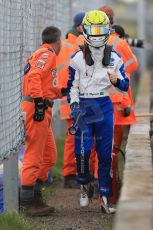 World © Octane Photographic Ltd. Sunday 19th April 2015, MSA Formula - Certified by the FIA - Powered by Ford EcoBoost Race 3. Donington Park. Double R Racing – Gustavo Myasava. Digital Ref: 1232LB1D2308