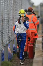World © Octane Photographic Ltd. Sunday 19th April 2015, MSA Formula - Certified by the FIA - Powered by Ford EcoBoost Race 3. Donington Park. Double R Racing – Gustavo Myasava. Digital Ref: 1232LB1D2314