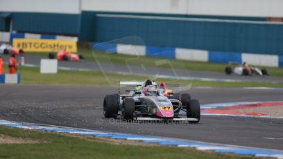 World © Octane Photographic Ltd. Sunday 19th April 2015, MSA Formula - Certified by the FIA - Powered by Ford EcoBoost Race 3. Donington Park. Fortec - Daniel Ticktum. Digital Ref: 1232LB1D2362