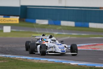 World © Octane Photographic Ltd. Sunday 19th April 2015, MSA Formula - Certified by the FIA - Powered by Ford EcoBoost Race 3. Donington Park. Richardson Racing – Louise Richardson. Digital Ref: 1232LB1D2409