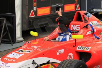 World © Octane Photographic Ltd. Sunday 19th April 2015, MSA Formula - Certified by the FIA - Powered by Ford EcoBoost Race 3. Donington Park. TRS Arden - Ricky Collard. Digital Ref: 1232LW1L3268